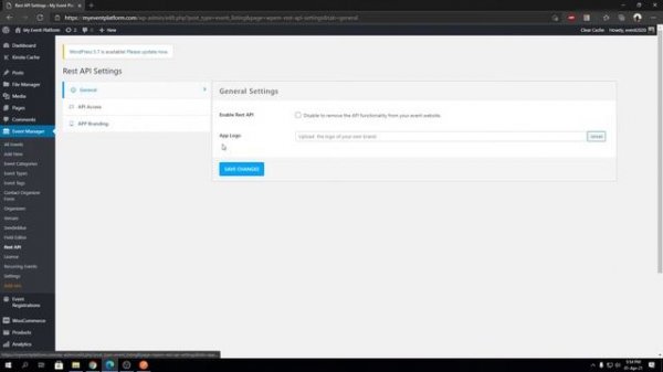 How To Set Up General Settings Work With  REST API | WordPress API