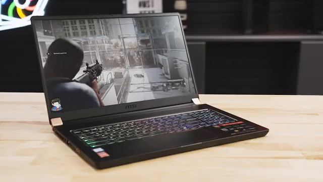 MSI GS75 Stealth-248 17.3" Gaming Laptop, 144Hz Display, Thin Bezel, Intel Core i7-9750H, NVIDIA смотреть онлайн