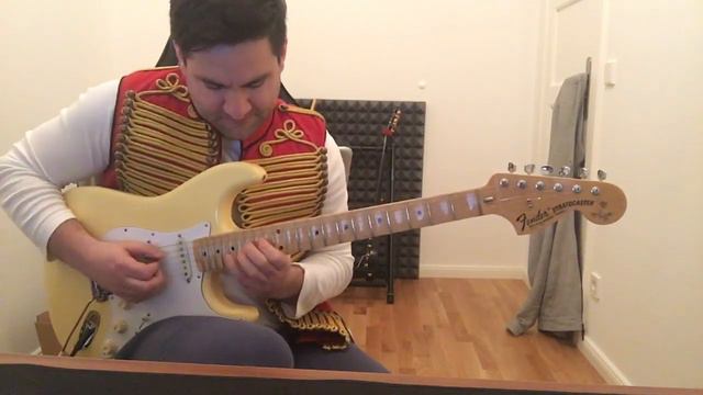 Vivaldi - Storm (Summer presto) Guitar cover with Fender Yngwie Malsmsteen смотреть онлайн