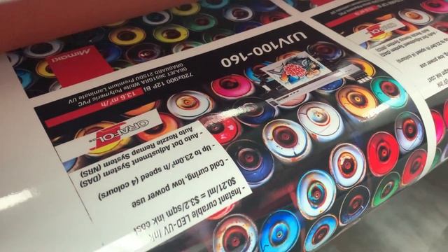 ORAFOL Polymeric Film + UV Laminate Printed with Mimaki UJV100 смотреть онлайн
