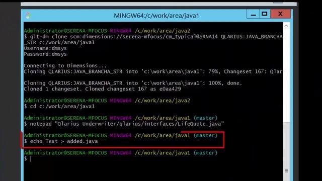 Git Connector - simple usage demo смотреть онлайн