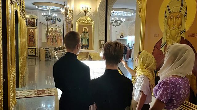 Третий антифон "Блаженны"(Обиход). Регент Анна Дубинина (Придел Серафима Саровского). смотреть онлайн