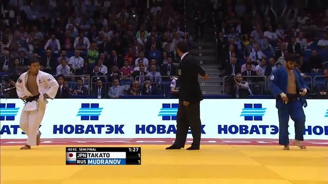Takato (JPN) vs Mudranov (RUS) смотреть онлайн