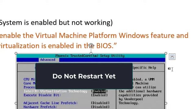 How to Fix Platform Not Working Enable the Virtual Machine Platform Windows Feature смотреть онлайн