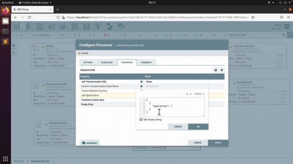 [Data Engineering] 3-4. Handing JSON files in Apache NiFi
