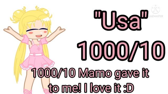 Usagi rates her nicknames||Sailor Moon||Gacha Club смотреть онлайн
