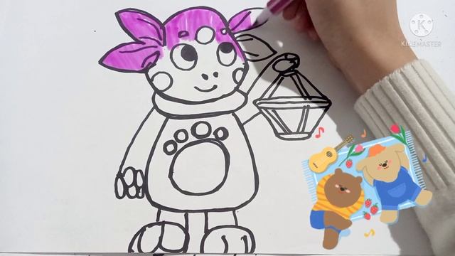 Учим рисовать рисунок лунтика/Learn to draw a drawing of Luntik/Учим рисовать рисунок лунтика/ смотреть онлайн