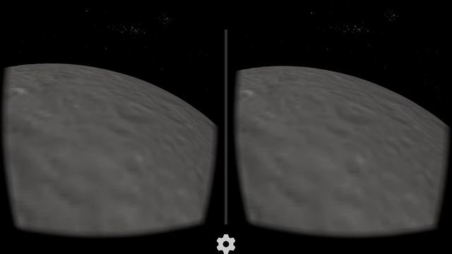 Saturn's Moon Rhea VR смотреть онлайн
