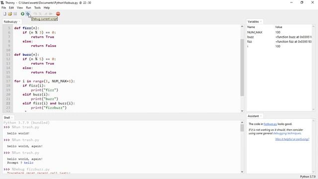 ME/EE106 Fall 2021 Introduction to Thonny/Python 3.x смотреть онлайн