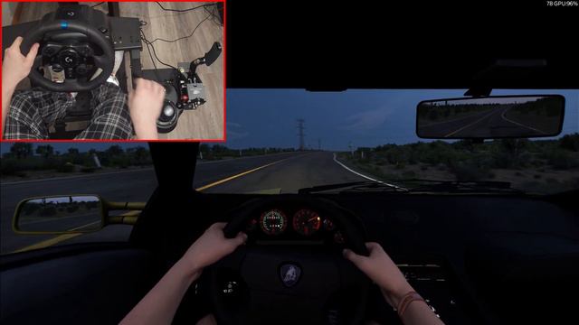 Forza Horizon 5 Wheelcam - Driving Through Thunderstorm - Hyper Realistic смотреть онлайн