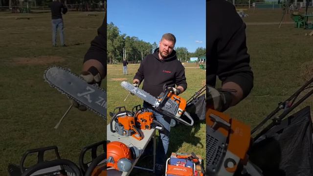 Бензопила  ZimAni MS361. #бензопила #zimani #дача #инструмент #обзор #stihl