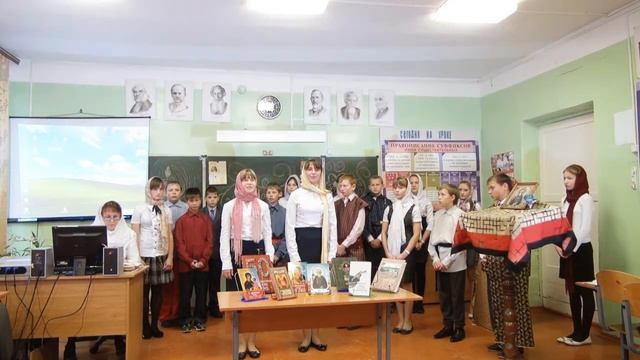 Открытый урок о преподобном Сергие Радонежском ТСШ№1 смотреть онлайн