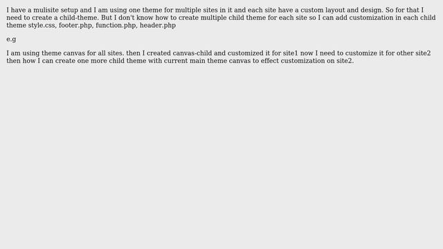 Wordpress: WordPress Multisite Multiple child theme смотреть онлайн