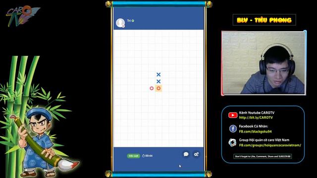 DÙNG THẾ SIÊU CỜ DỊ , va chạm ngay CAO THỦ CỰC MẠNH phút cuối | How to play gomoku | CAROTV смотреть онлайн