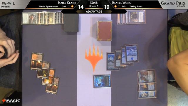 Magic the Gathering GP Atlanta 2018 Round 3 Modern смотреть онлайн