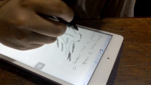 Wacom Intuos Creative stylus 2 Palm rejection test - ipad mini 2 using goodnotes app смотреть онлайн