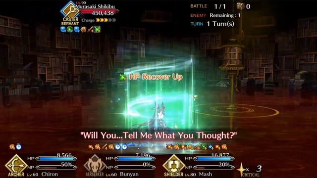 Mash 2-Turn - The Librarian's Job (Valentines 2021 CQ) [FGO NA] смотреть онлайн