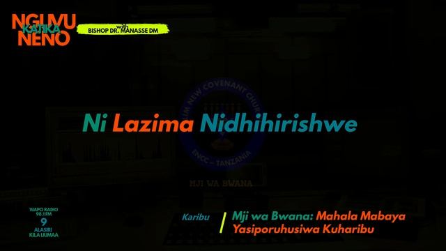 Ni Lazima Nidhihirishwe | 12 Juni 2020 | Bishop Dr. Manasse DM смотреть онлайн