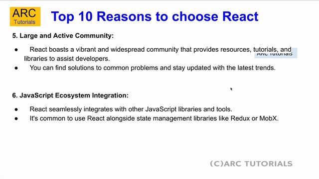Why ReactJS Framework? смотреть онлайн