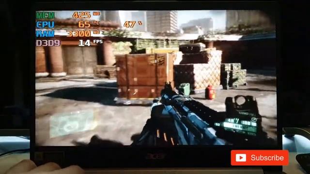 Acer Swift 1 : Crysis 2 смотреть онлайн