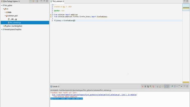 Set up Selenium Webdriver with Python and Eclipse смотреть онлайн