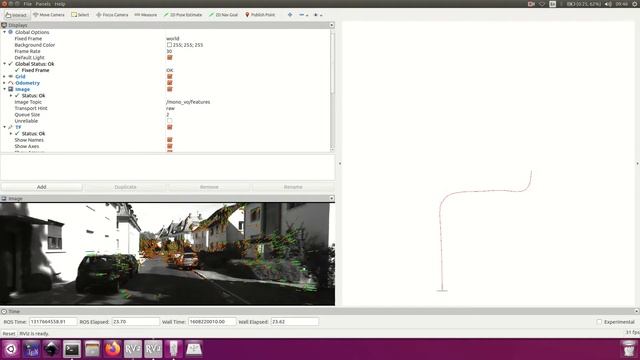 Monocular Visual Odometry with Lucas Kanade Optical Flow (KITTI dataset) смотреть онлайн