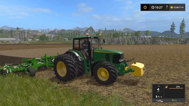 Farming Simulator 17 JOHN DEERE 6920S TRACTOR смотреть онлайн
