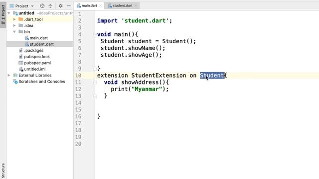 @42 Extension Method in Dart смотреть онлайн