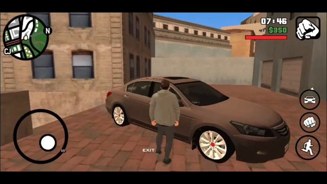 HONDA ACCORD MOD By Clemen12 GTA SA ANDROID & PC - MOD GTA SA ANDROID - VEHICLE MOD