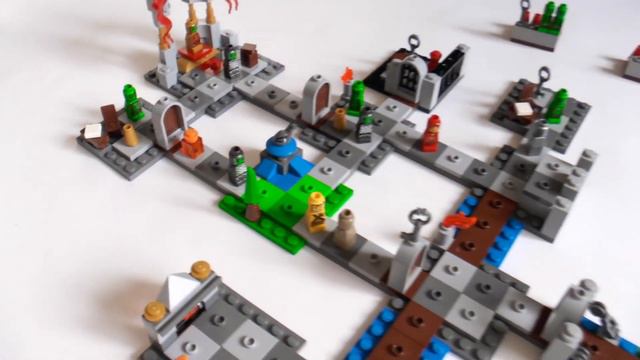 ЛЕГО ГЕРОИКА S01e03 🐍 Трон Короля Гоблинов 🐍 Замок Фортаан / LEGO Heroica Fortaan 3860 🧱
