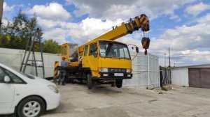 Японский автокран 5 тонн, стрела 24м, продаётся дешево