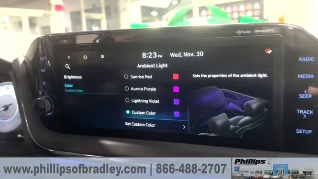 How to Change the Ambient Lighting in the 2023 Hyundai Sonata N Line смотреть онлайн