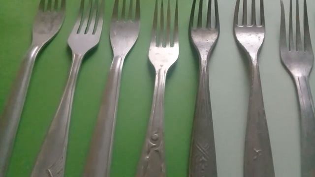 Советские вилки (СССР,КЛЕЙМО,АЛЮМИНИЙ)! смотреть онлайн