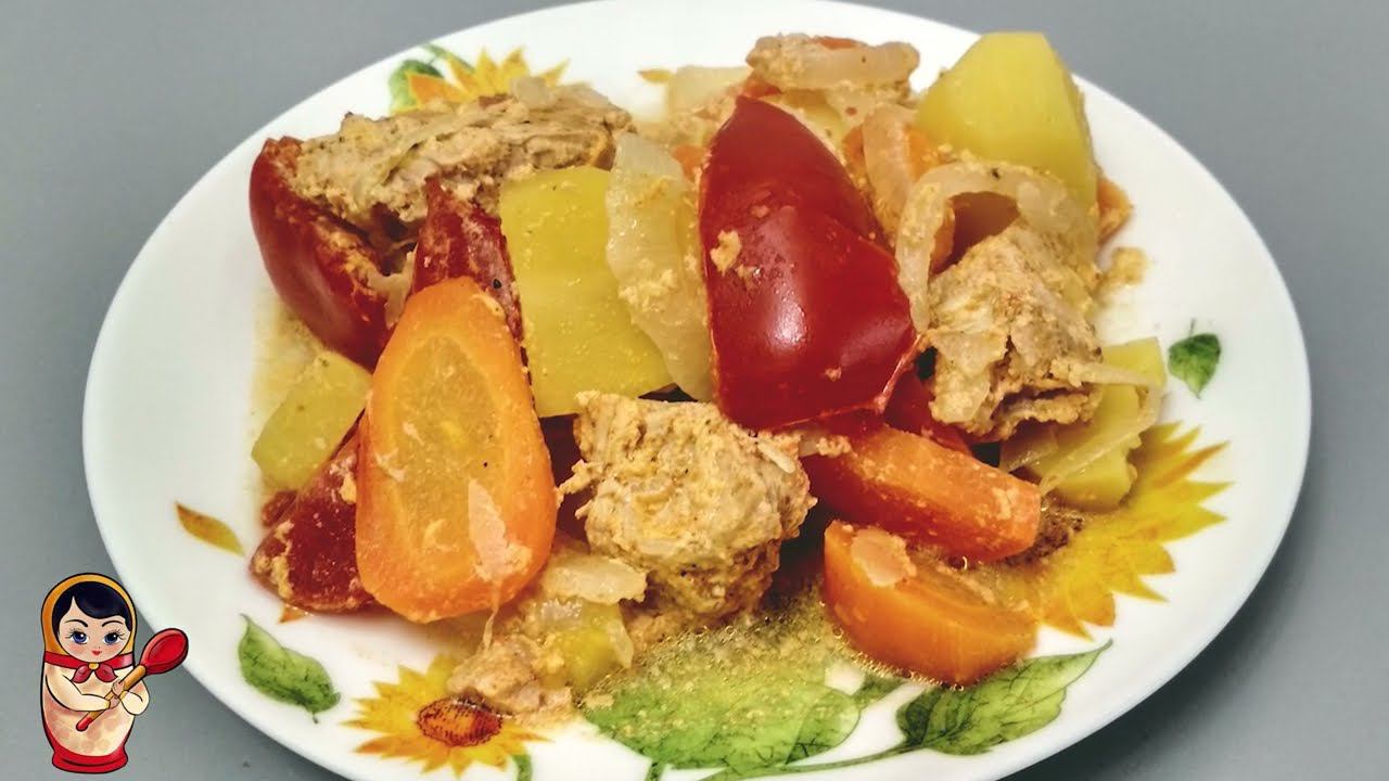 Приготовила обед для большой семьи без заморочек