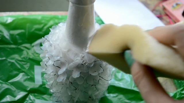 DIY. Красота из помойного ведра. Ваза своими руками. Новая жизнь старых вещей смотреть онлайн