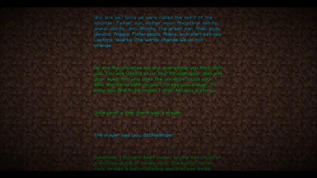 Minecraft End Poem [By Julian Gough] - A Dramatic Reading смотреть онлайн