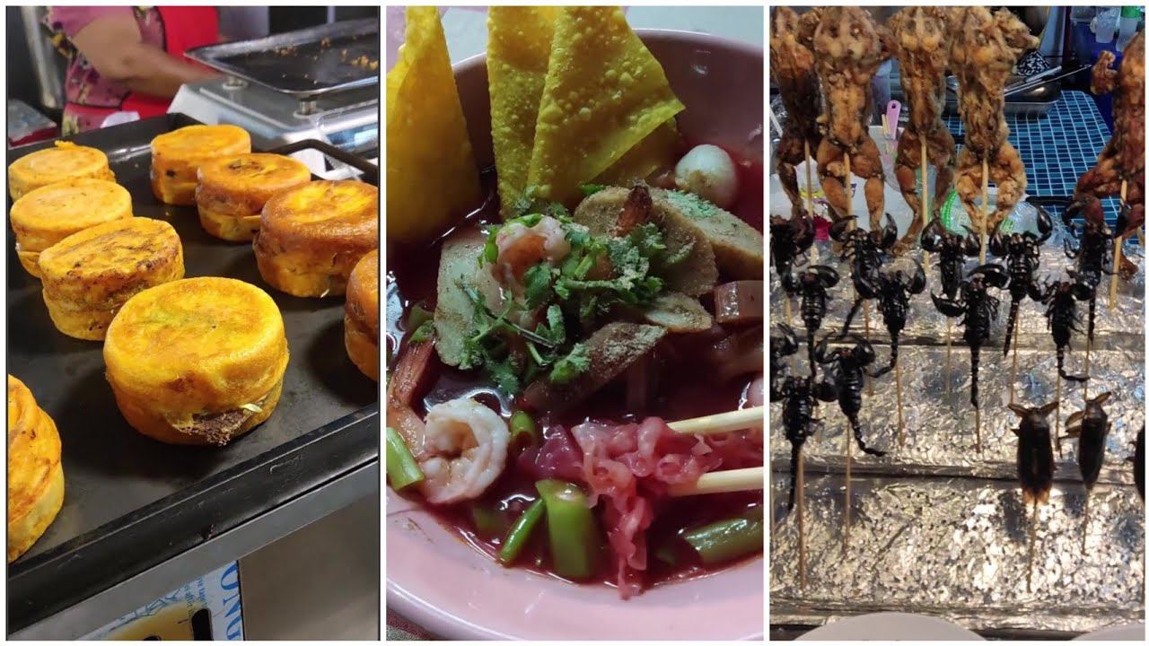 Тайский борщ… с лапшой  и омлетные бургеры