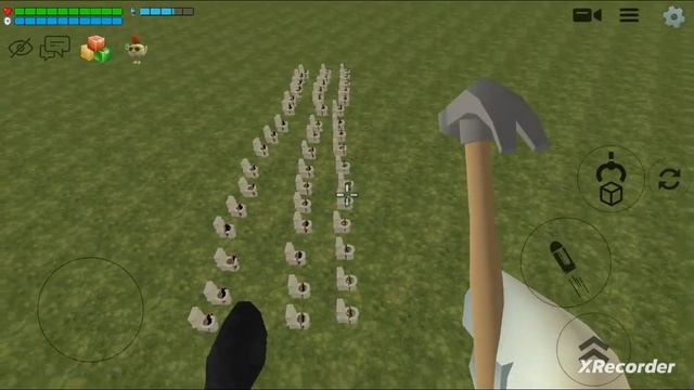 1 GIANT CAMERA MAN VS 1000 SIKIBITI TOILET IN CHICKEN GUN | Chicken Player| Смотрите описание ссылк