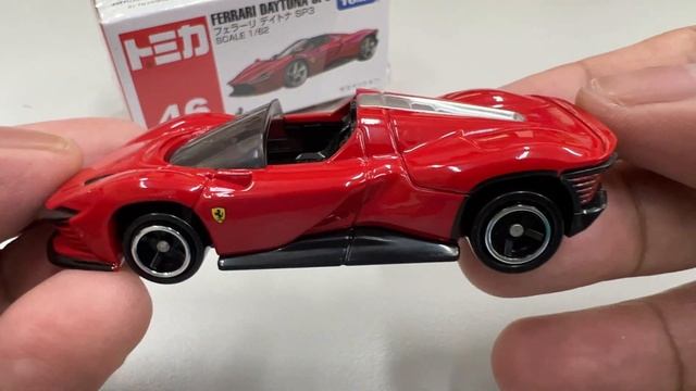 Unboxing 2023 Tomica Ferrari Daytona SP3 (2023 No. 46) смотреть онлайн