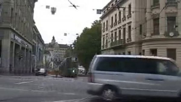 Basel Tramway. Трамвай Базеля (Швейцария). 10.2009