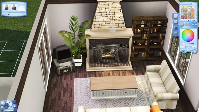 SINGLE MUM FAMILY HOME ? the sims 3 speed build смотреть онлайн