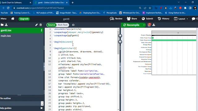 Make Gantt chart with chatgpt and overleaf | GPT and latex for gantt chart #gantt #ganttchart #ai смотреть онлайн
