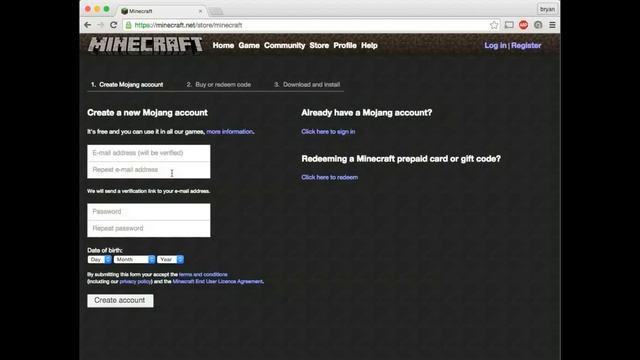 How to sign up for your Minecraft Premium account. смотреть онлайн