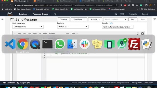 Websockets in AWS | AWS API Gateway | Chat Application in AWS WebSockets | DynamoDB, Python | Part смотреть онлайн