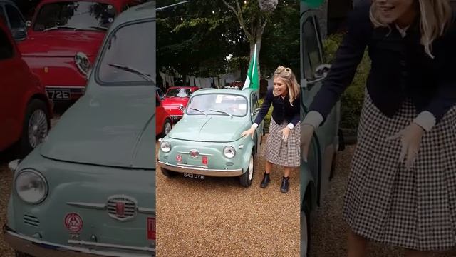 2017 GOODWOOD REVIVAL. CLASSIC 1957 FIAT 500N FILMED BY NICKI SHIELDS смотреть онлайн