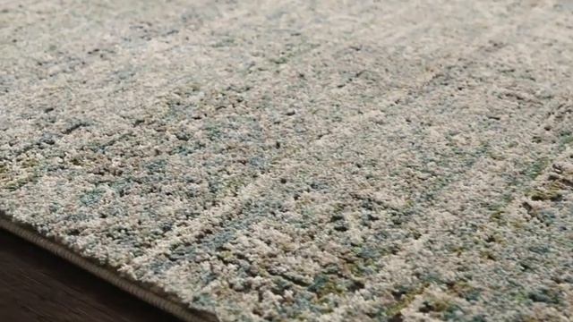 Javari Rug in Ivory & Sea by Loloi смотреть онлайн