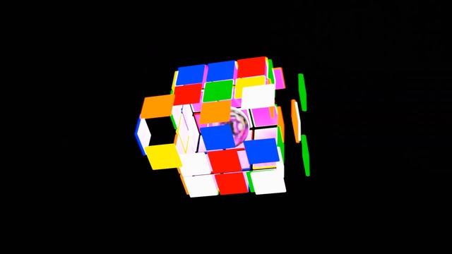 Rubik's Cube (Blender Animation) смотреть онлайн