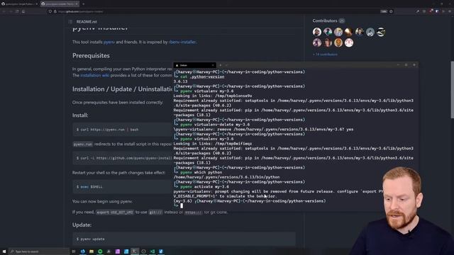 Instala diferentes versiones de Python con pyenv смотреть онлайн