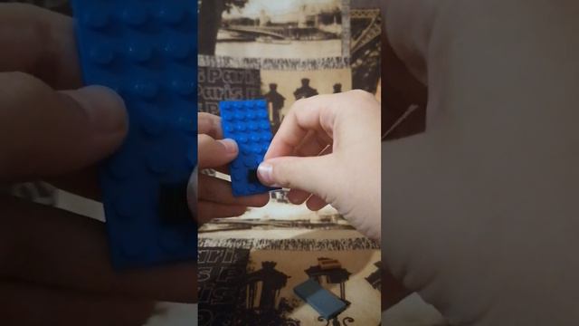 Как сделать двойную кнопку из Lego без деталей Lego Technic смотреть онлайн