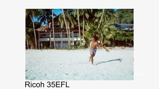 Boracay Thru Film: Ricoh 35EFL X Olympus Trip 100R